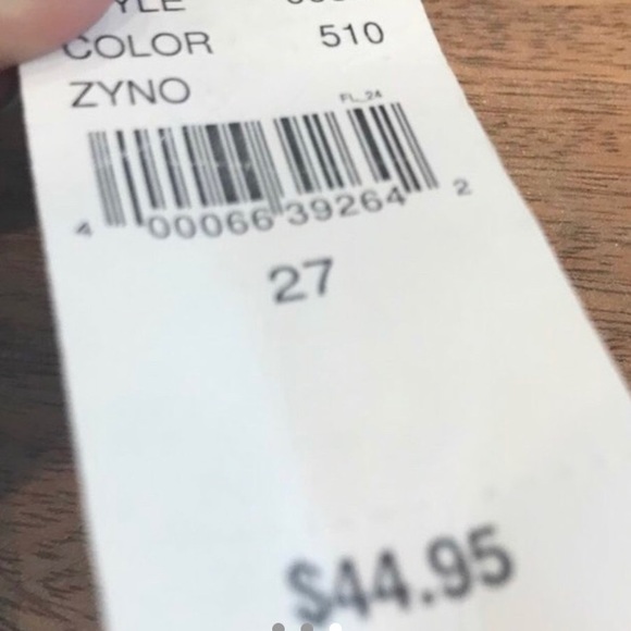 High rise blue shorts - Picture 3 of 3